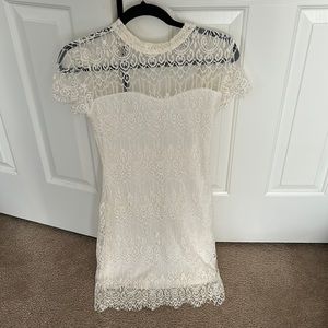 White Laced Dress from Almost Famous